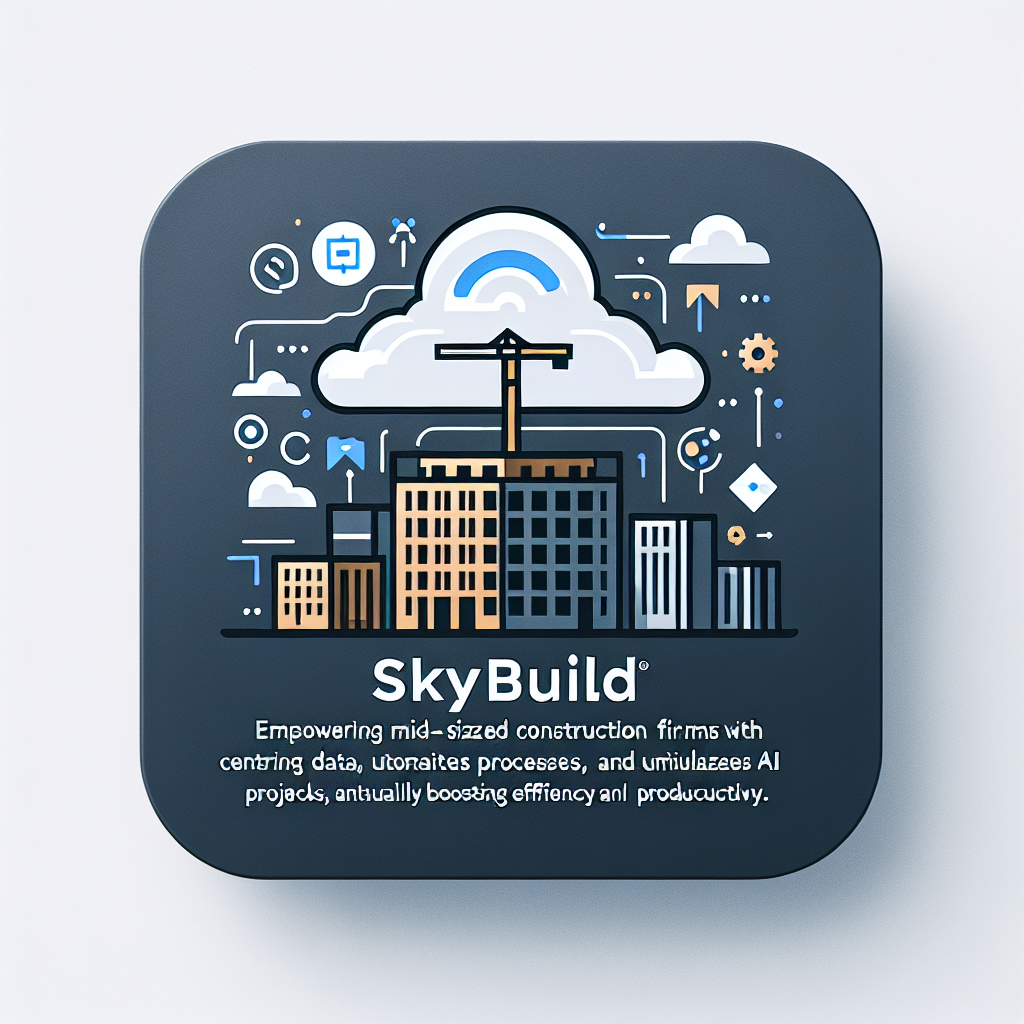 BuildSmart CloudBoost  
Description: A cloud-powered productivity suite blending construction expertise with AI-driven automation to